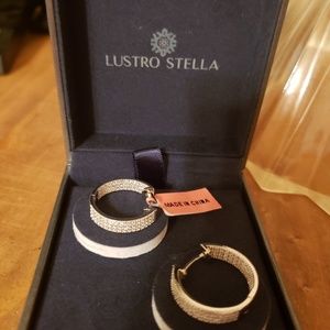 LUSTRO STELLA cz earrings